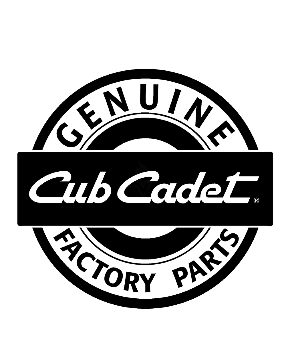 .Quick Reference Diagram and Parts List for M60-KW LC-53AJ8CT6050-29HP-LC-DFI Cub Cadet Lawn Tractor